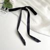 Luxury Skinny Narrow Short Woman's Silk Scarf Hairband Hair Strip Silk Ribbon Small Bag Handle Ribbon Scarves Kerchief Lady Tie