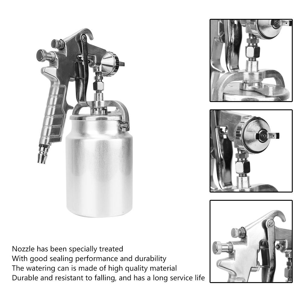 PQ-2 Pneumatic Paint Spray Gun Hand Held Paint Spraying Sprayer 2.0mm Nozzle Suction Type