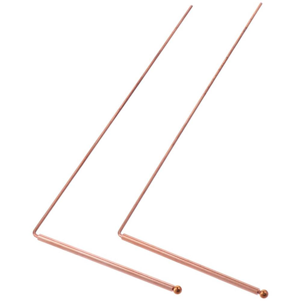 2PCS Divining Water Pure Copper Ghost hunting equipment 99.9% Copper Dowsing rods Divining Rods Ghost Hunting