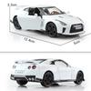 Skyline JDM Nissan GTR R35 Supersportwagen Simulation Diecast & Spielzeugfahrzeug Rückzugauto RMZ city 1:36 Geschenke aus Legierungsmodellen für Kinder