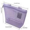 Quick Drying Mesh Shower Pack Bag Portable for Traveler Students and Fitness Enthusiasts Easy To Store Toiletries