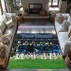 Chelsea Personalized Text Area Rug Design for Bedrooms Foyer Kitchen Living Rooms Anti-slip Rug Anime Office Decor Best for Christmas