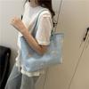 Summer Beautiful New Butterfly Embroidery Texture Gentle Temperament Large Capacity Shoulder Armpit Bag