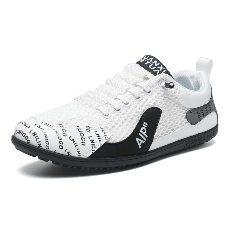 Large size men's shoes summer breathable mesh one-pedal sports shoes men's thin soft-soled Forrest Gump foreign trade casual shoes