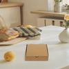 10 Peças Caixas Isoladas para Levar Pizza 7 Polegadas Revestidas com Folha de Alumínio Conservadoras de Calor Pequenos Recipientes de Armazenamento de Pizza para Festas Piqueniques