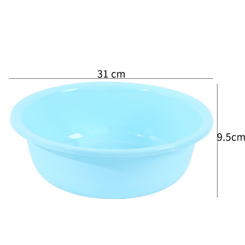 Large Household Bath Bucket with Lid - Student Dormitory Thick Plastic Water Storage Bucket