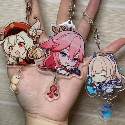 GENSHIN IMPACT Wanderer Kaveh Lyney Doctor Freminet Accesorios de cosplay Insignia del juego de anime Llavero colgante Accesorio de disfraz de dibujos animados