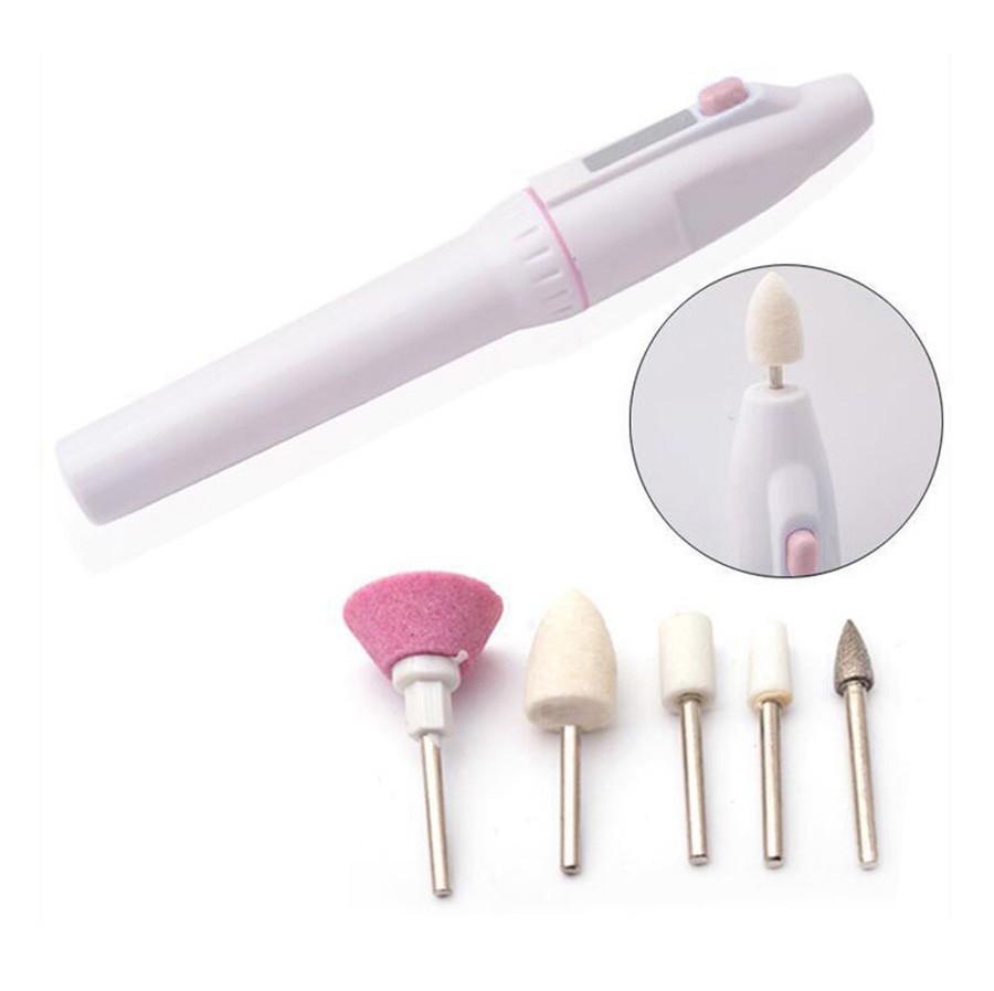 New 5 In 1 Nail Trimming Kit Electric Manicure Pedicure Kit