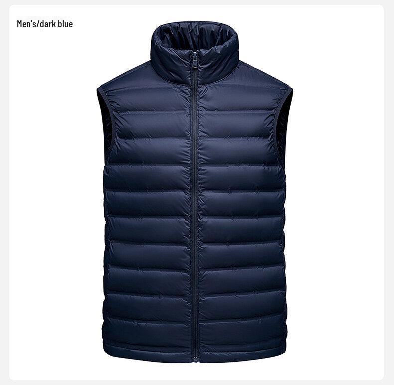 Vysoce kvalitní bezešvá lehká vesta s kachním peřím pro muže a ženy – Jaro/Podzim