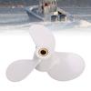 6F8 45942 01 Outboard Boat Propeller 3 Blades Metal 2 Stroke Propeller for Outboard Motors