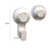 2pcs Vacuum Holder Bathroom Wall Heavy Load Strong Waterproof Reusable Towel Kitchen Powerful Suction Cup Hooks Hanging Tool