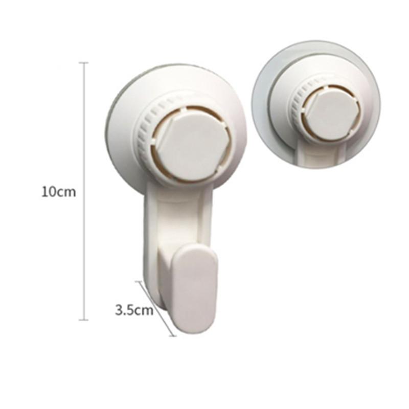 2pcs Vacuum Holder Bathroom Wall Heavy Load Strong Waterproof Reusable Towel Kitchen Powerful Suction Cup Hooks Hanging Tool