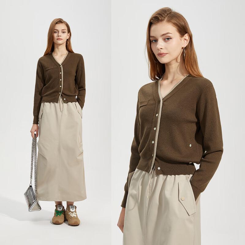 Tatune Women's Fashion V-Neck Knit Sweater