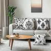 Geometric Leaves Cushion Covers Pillowcase Fantasy-Inspired Decor For Your Home Sofa Cushion Cover Living Room Bed Car Decor