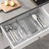 Divided Drawer Tray Transparent Drawer Storage Bin Multifunctional Divider Box