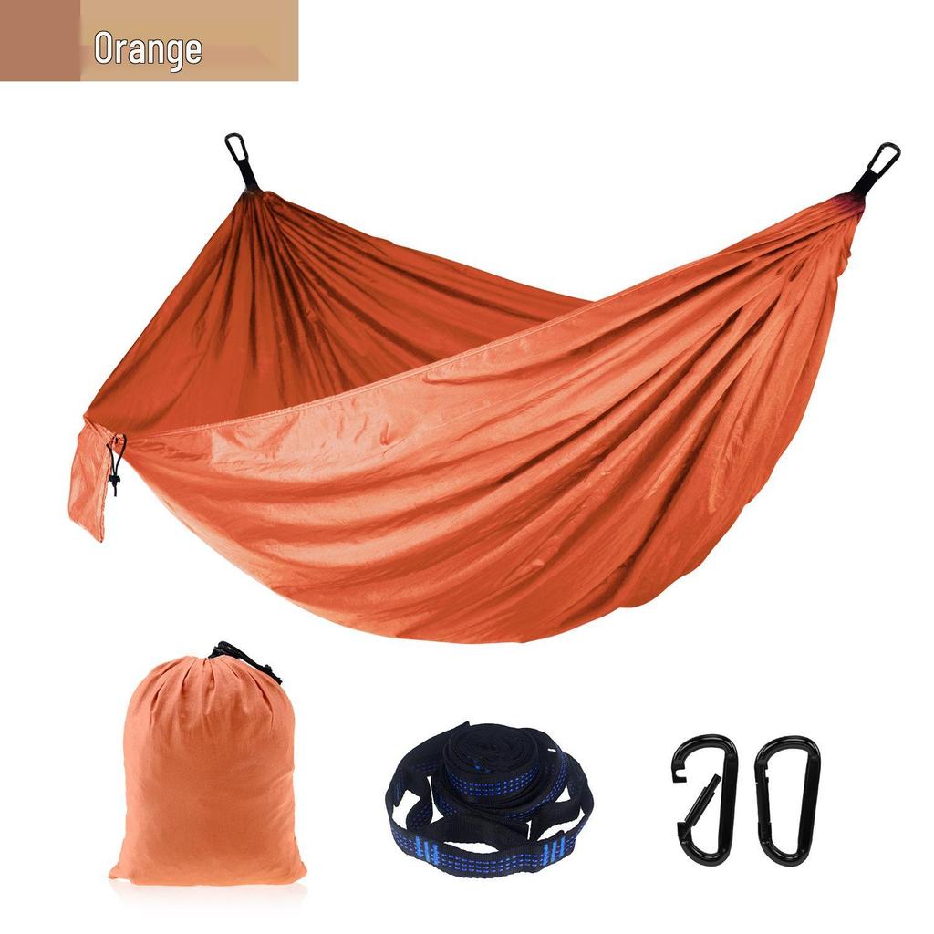 Adjustable Straps Nylon Hammock - High-End Single/Double Outdoor Use