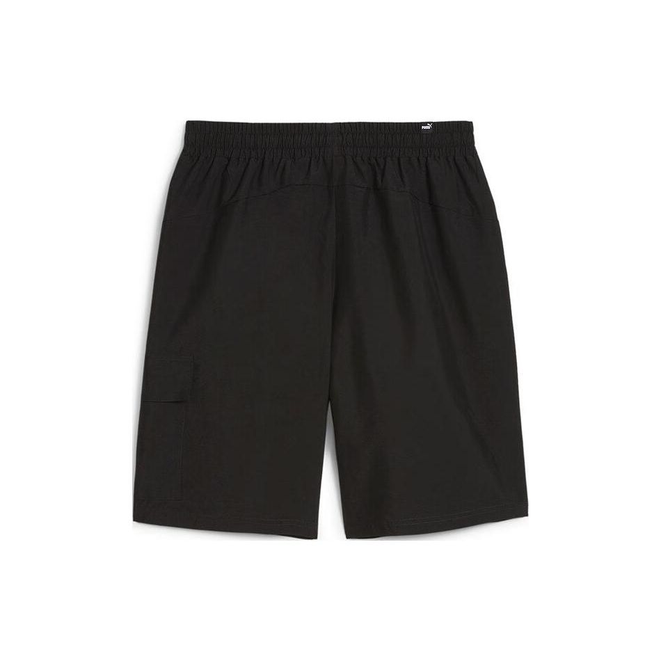 Puma Solid Color Breathable Mid Waist Casual Shorts Men shorts Black 682124-01