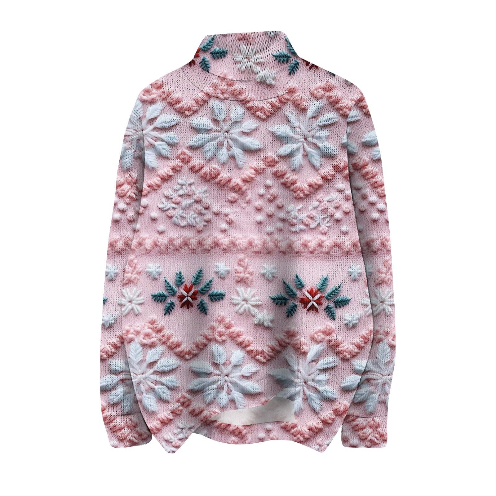 

Женская мода, повседневная водолазка с круглым вырезом и длинными рукавами, в полоску, с принтом, трикотажный топ XXL красный