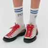PO8 CREW SOCKS - WHITE