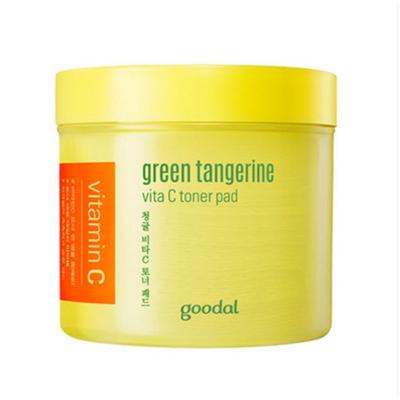 Goodal Green Tangerine Vita C Blemish Care Pad, 70 Blatt + 70 Nachfüllpackungen, 1 Packung