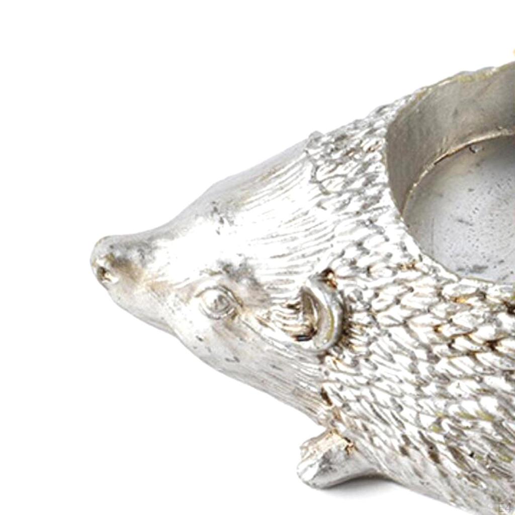 Świecznik Jeż Świecznik Ozdoba Kreatywny stojak Świece stołowe na wesele