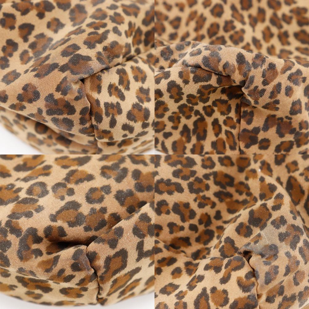 BOTTEGAVENETA Reversible Handbag Leopard Leopard Pattern Brown / Pink Polyurethane/Plastics Women Used