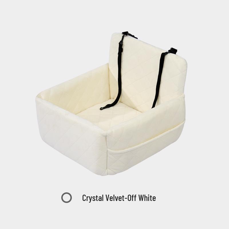 Pet Car Bed & Safety Seat for Small/Medium Dogs & Cats - Co-pilot/Rear Sofa Bed