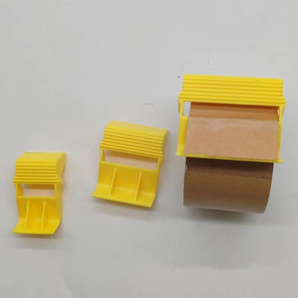 3pc/set Compact Tape Dispenser Smooth Cutting Arts Crafts Tape Cap Tape Corner Painting Accessories