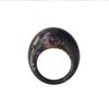Anillos Punk Grandes de Resina de Moda Fresca para Mujeres Diseño Acrílico Irregular Colorido Anillo de Dedo Vintage para Niñas Joyería de Fiesta