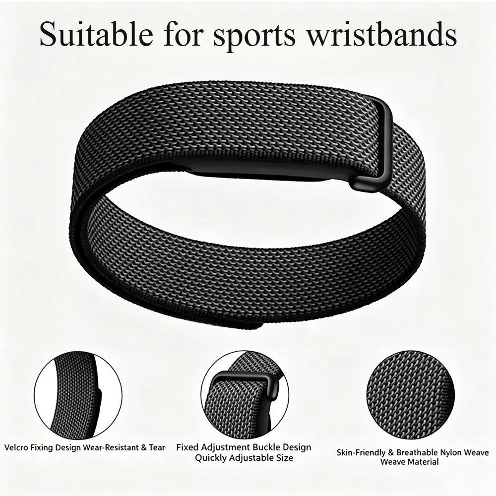 Cinturino di Ricambio Regolabile in Nylon per Google Fitbit Air Sport Fitness Tracker