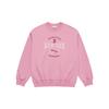 New MLB Preppy Style Collection Boston Red Sox SS25 Sweatshirt Unisex Pink 3AMTV0651-43PKP