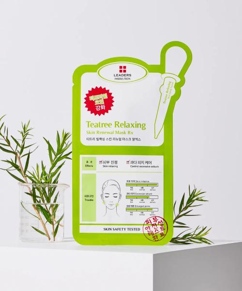 InSolution Tea Tree Relaxing Skin Renewal Mask RX 10 Sheets