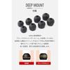 Radius HP-NHR21 High-Resolution Audio Earphones: Ne VOLT Series Deep Bass Model HP-NHR21K (Black)