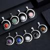 Sun and Moon Design Women's Pendant Necklace with natural Stone Boho Style Beach Vocation Jewelry Gift Moon Sun Necklace Occult