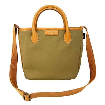 1216 Μίνι Τσάντα Tote με Λουρί Ώμου SN Baby Lou [Rootote] 2way.spruce-A (Χακί)