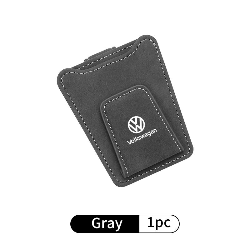 

VW GTI GOLF 2026 Hot For VW VOLKSWAGEN Car Sun Visor Glasses Clip Magnetic Card Eyeglasses Storage Organizer For Volkswagen VW G