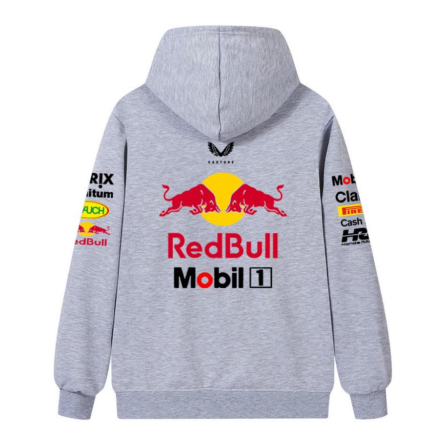 F1 Rennanzug, Red Bull Verstappen Team Uniform, Frühjahrs- und Herbst-Hoodie