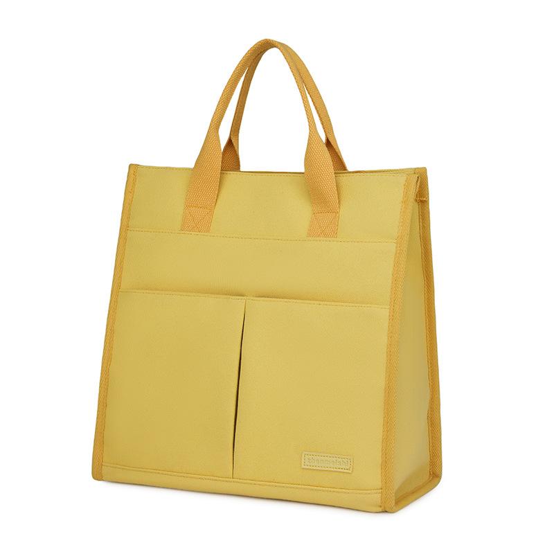 Damenhandtasche Leichte Mehrfachfach-Canvas-Tasche Reise-Pendler-Computertasche