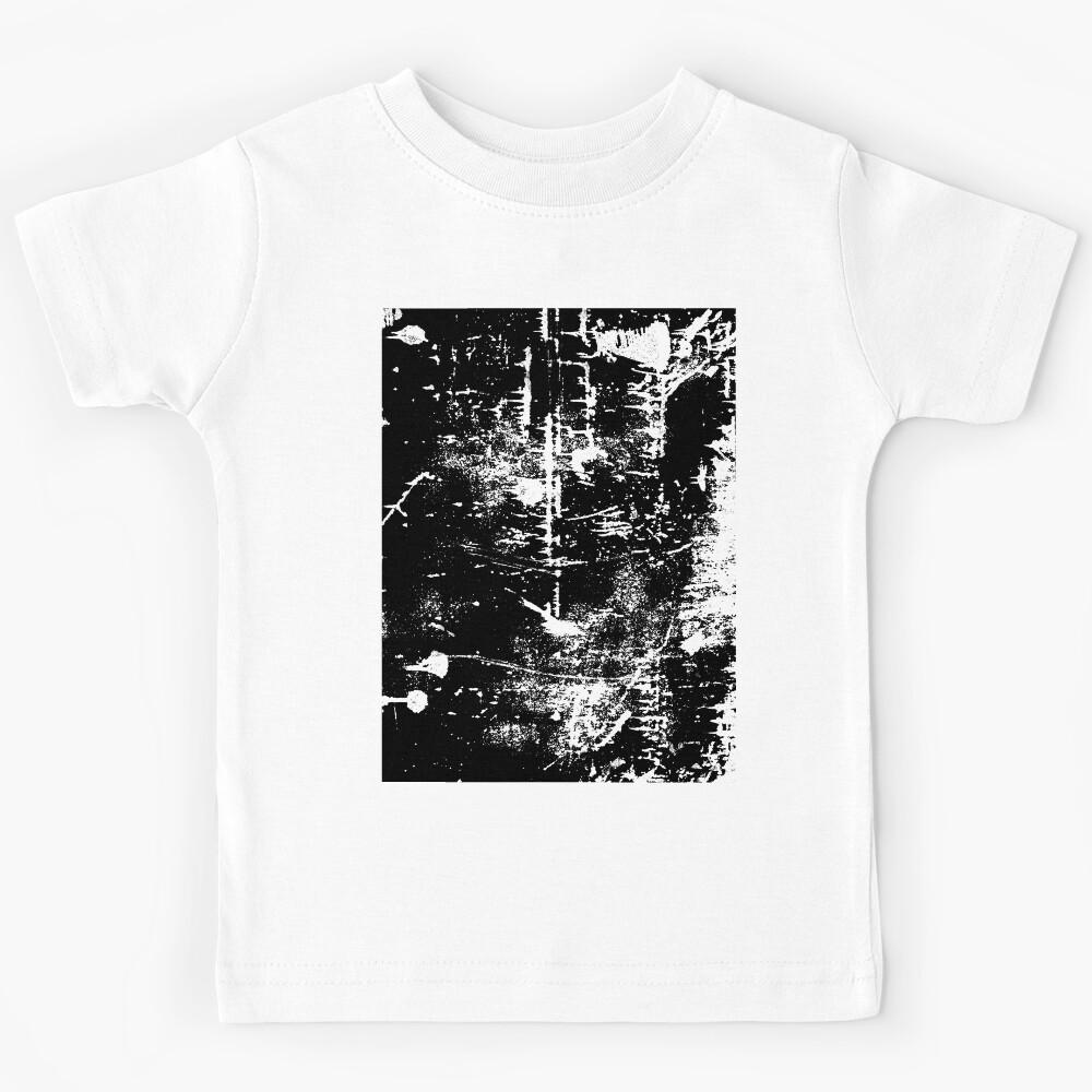 distressed t-shirt - Black distressed Kids T-Shirt 120