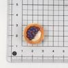 10/100Pc Resin Fruit Egg Tart Series Simulation Food Diy Scrapbook Decoration Crafts Dollhouse Accessories Keychains Materials