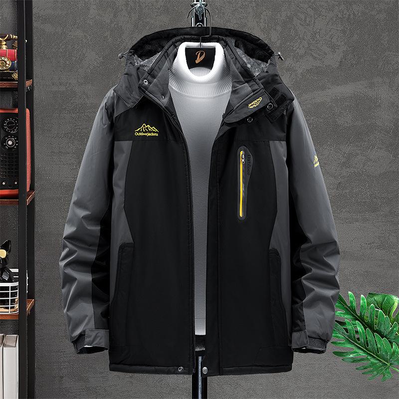 Men's Daily Cotton Jacket Short Lightweight Easy-Carry    Winter Warm Coat