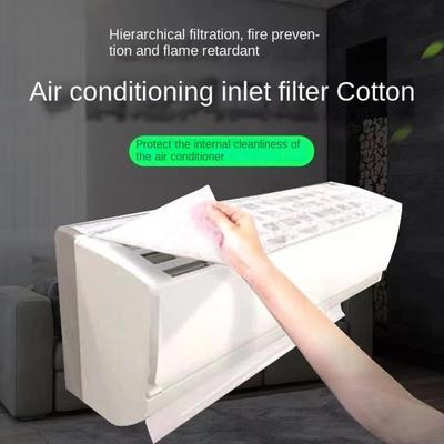 5pcs Air Conditioning Filters Breathable AC Protective Nanofibers Air Filter AC Cleaning Kit For Indoor Home Bedroom