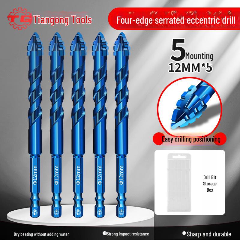 

Ступінчасте ексцентричне свердло Tiangong для плитки, кераміки, скла, мармуру та бетону