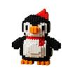 Red Penguin Building Blocks: Educational Toy for Cross-Border Animal Series Puzzles