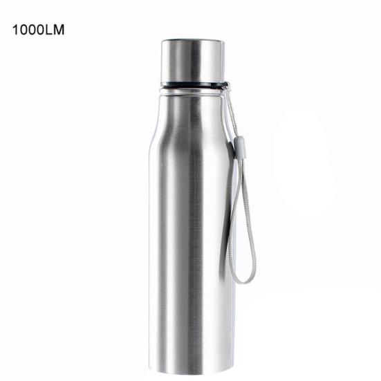Water Bottle Portable Leak-Proof Safe 750/1000ml Stainless Steel Water Bottle for Household