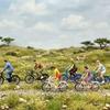 HO Scale 1:87 Miniature Cyclist Figure for Model Landscapes