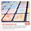 10pcs Handmade Transparent Photo Magnets Acrylic Fridge Magnets Material Kit DIY Fridge Magnet Kit