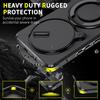 For Xiaomi Redmi Note 15 4G Case Armor For Magsafe Magnetic Wireless Charge Case For Redmy Note15 Ring Holder Slide Lens Cover