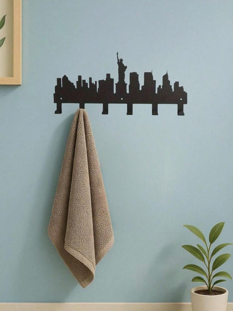 PC Metal Key Hook: Liberty/Elk Design, Wall Hook, Rustproof Decor for Home