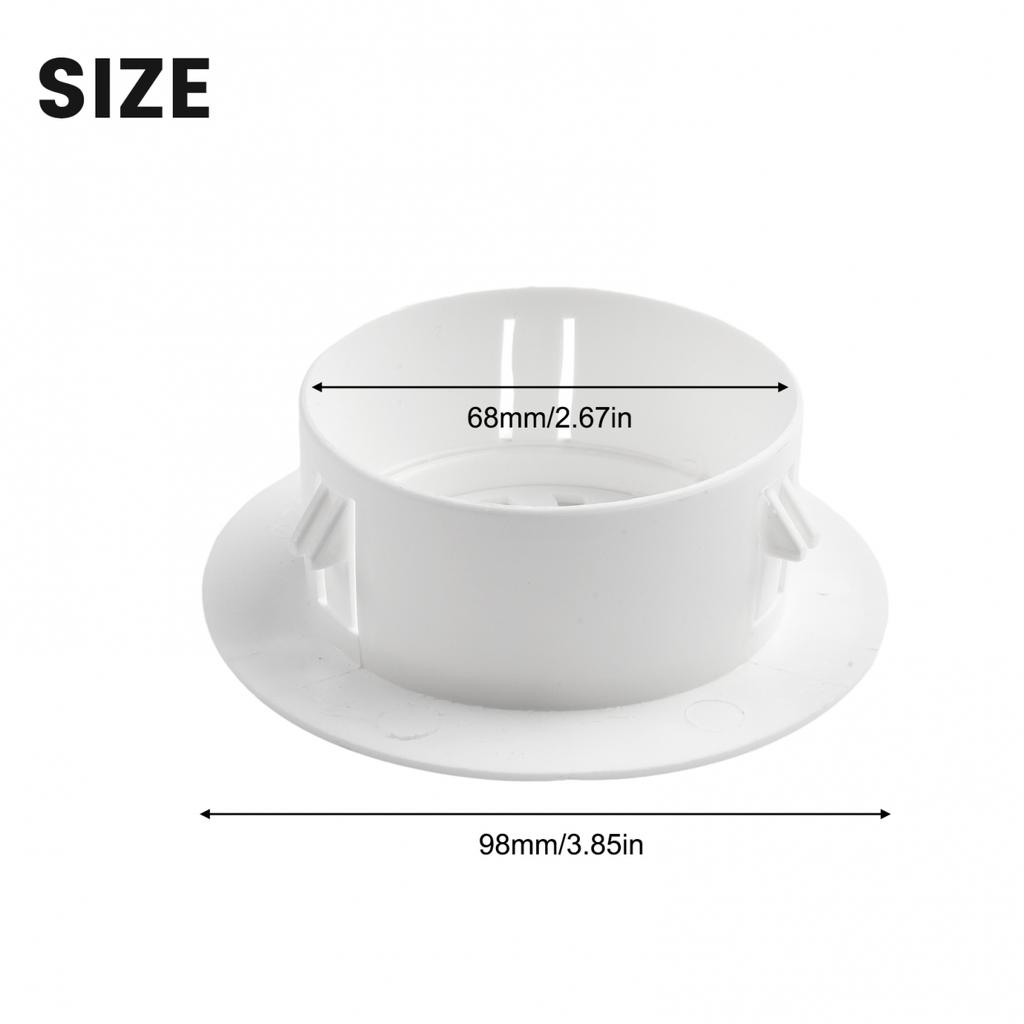 Grille Cover White 40mm-100mm Air Vent Grille Parts